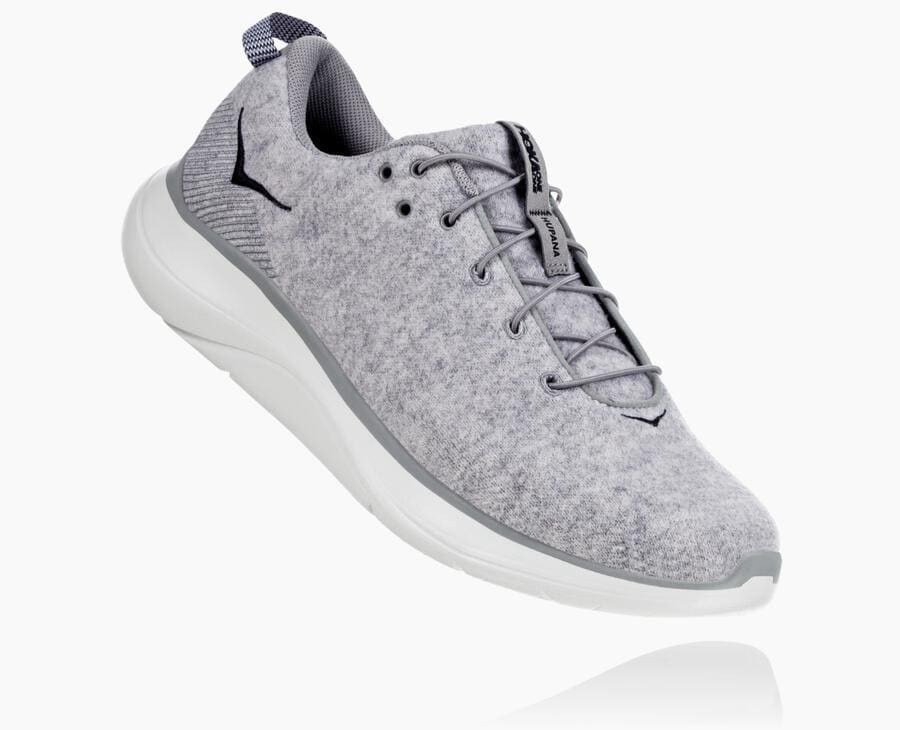 Hoka One One Løbesko Herre - Hupana Flow Wool - Grå - 861095VRH